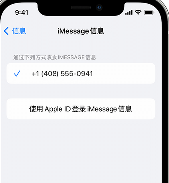 贡觉apple维修iPhone上无法正常发送iMessage信息