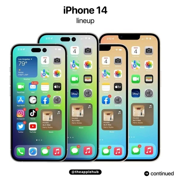 贡觉苹果14维修分享iPhone 14全家福 